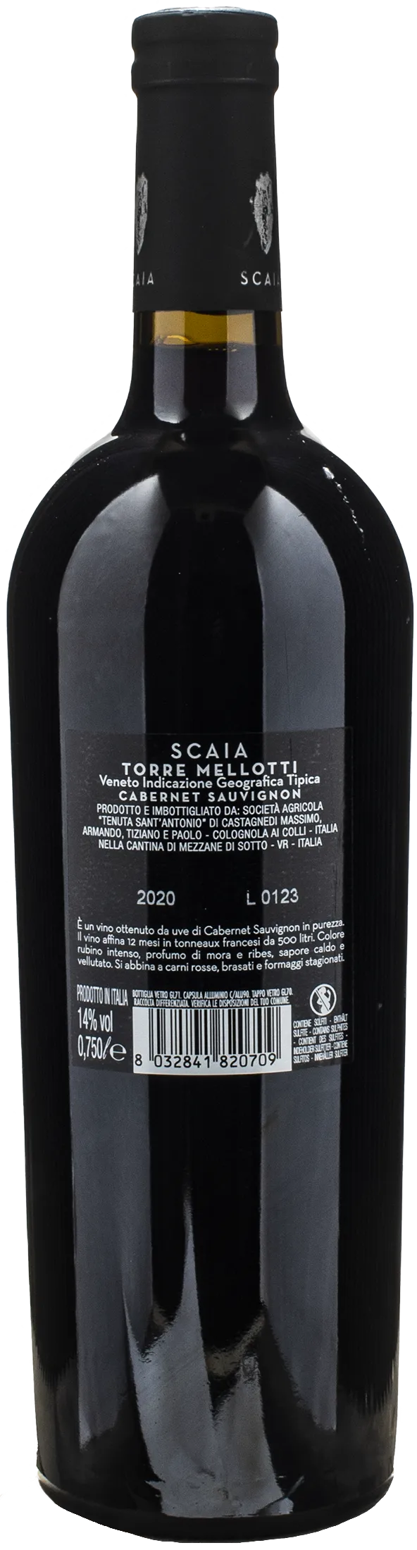 Tenuta Sant'Antonio Scaia Cabernet Sauvignon Torre Mellotti 2020