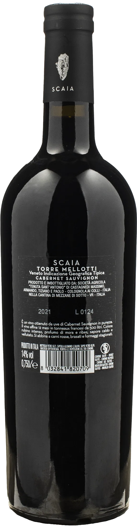 Tenuta Sant'Antonio Scaia Cabernet Sauvignon Torre Mellotti 2021