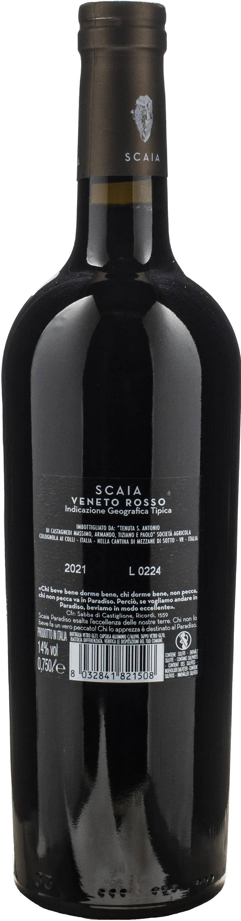 Tenuta Sant'Antonio Scaia Paradiso 2021