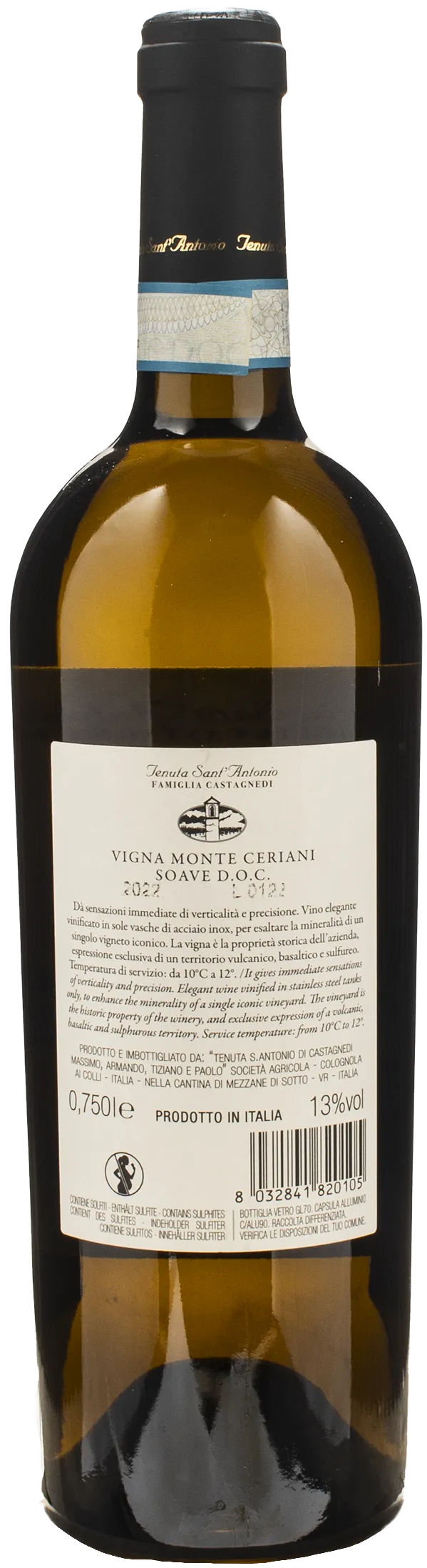 Tenuta Sant'Antonio Soave Monte Ceriani 2022