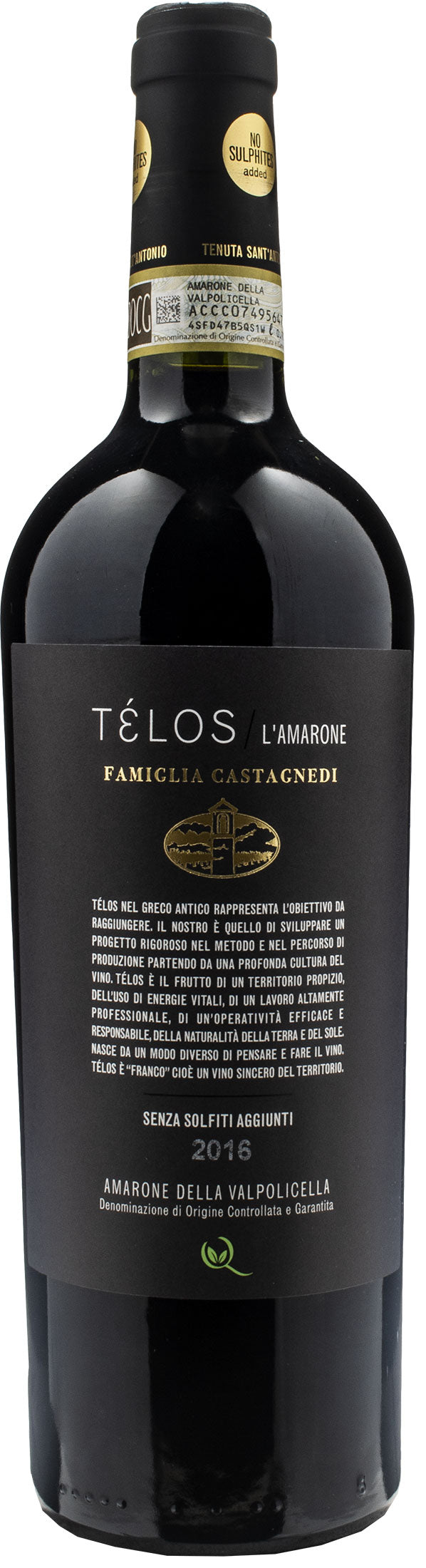 Tenuta Sant'Antonio Telos L'Amarone della Valpolicella Vegan 2016