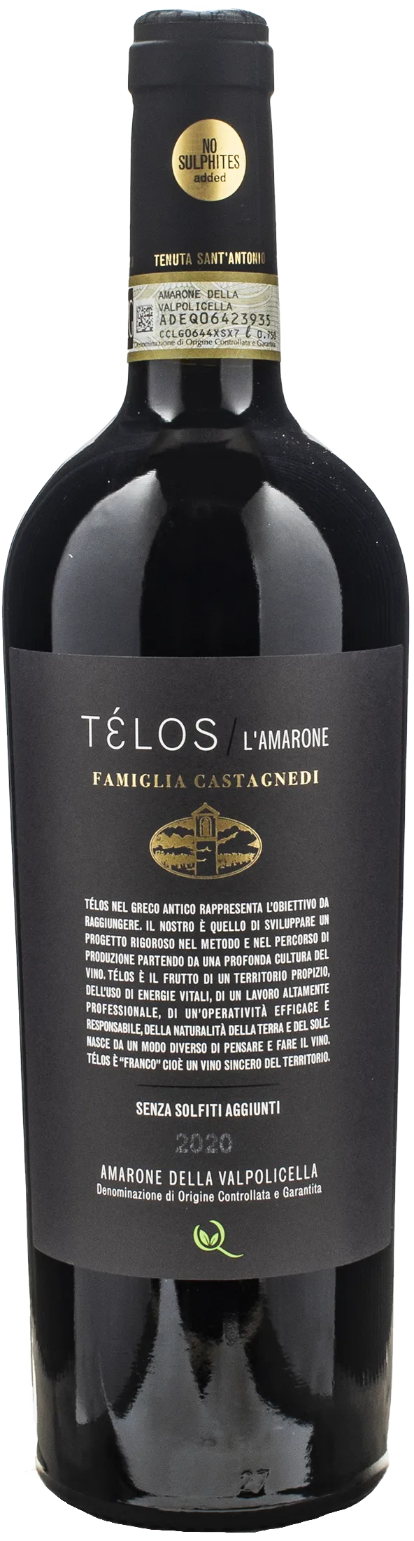 Tenuta Sant'Antonio Telos L'Amarone della Valpolicella Vegan 2020