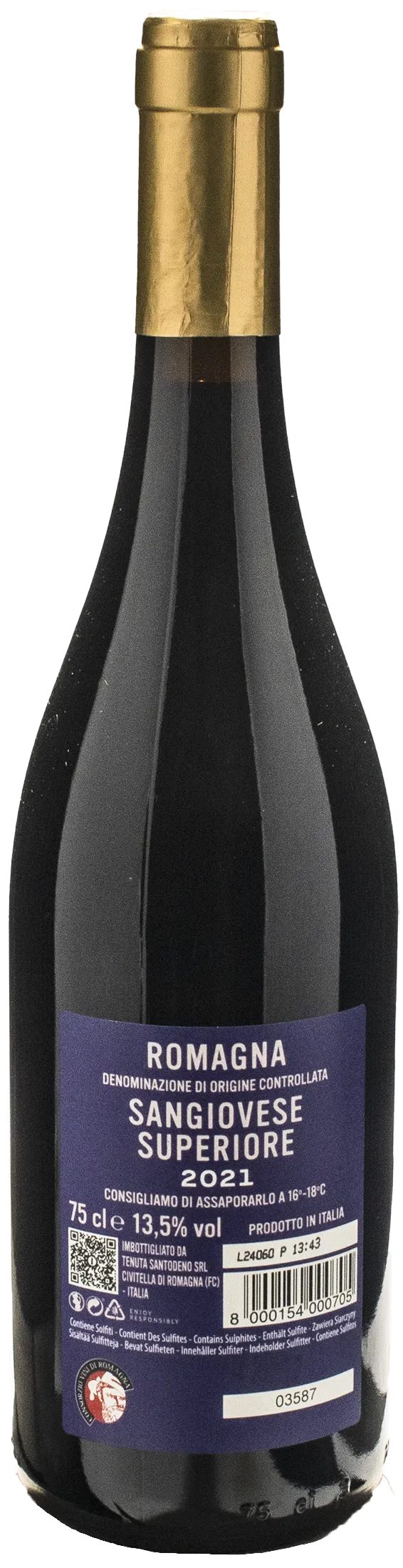 Tenuta Santodeno Romagna Sangiovese Superiore 2021