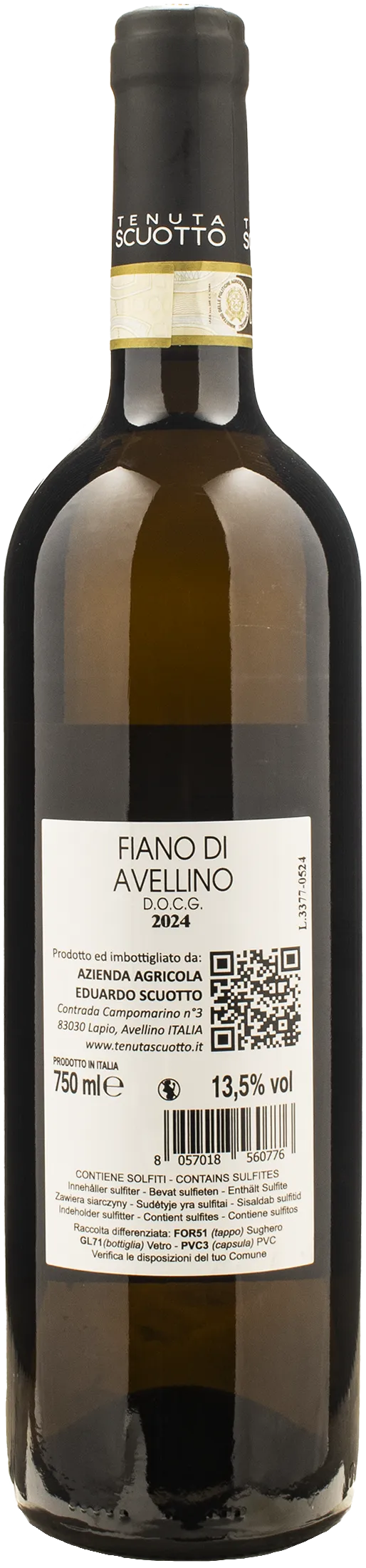 Tenuta Scuotto Fiano di Avellino 2024