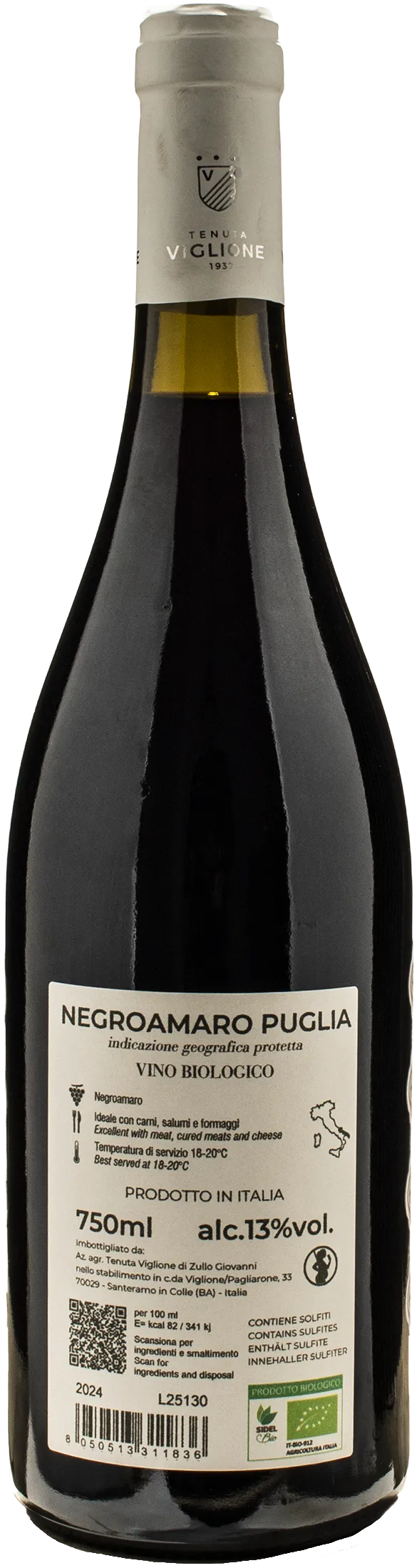 Tenuta Viglione Negroamaro Maioliche 2024