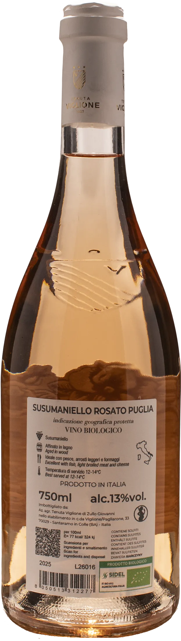 Tenuta Viglione Susumaniello Morso Rosa 2025