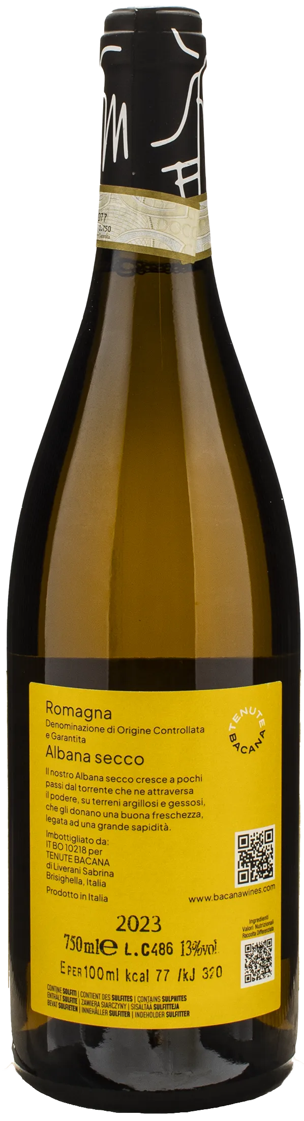 Tenute Bacana Albana secco 2023