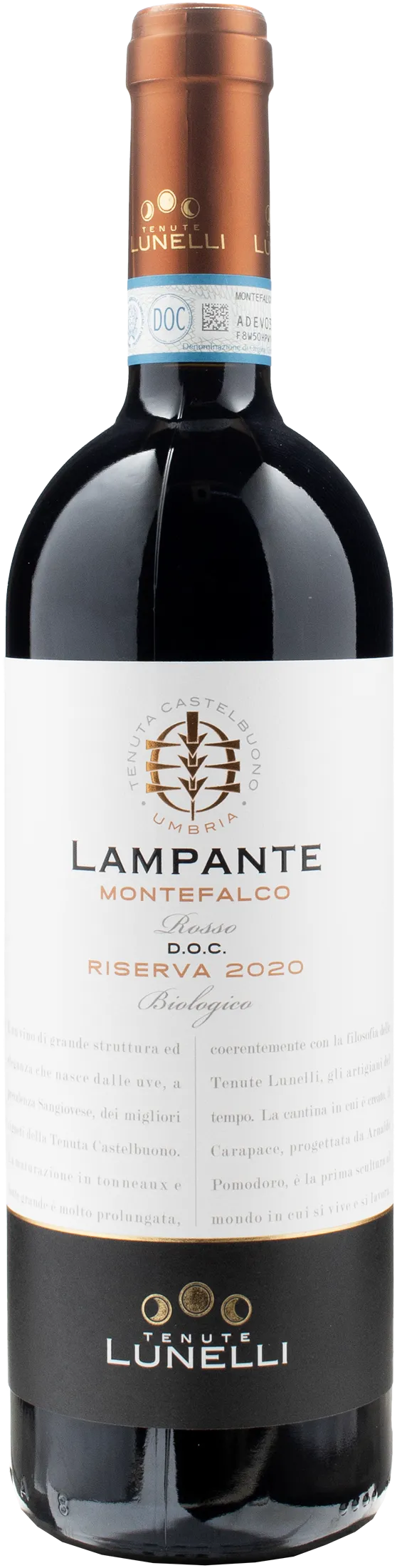 Tenute Lunelli Castelbuono Montefalco Rosso Lampante Riserva 2020