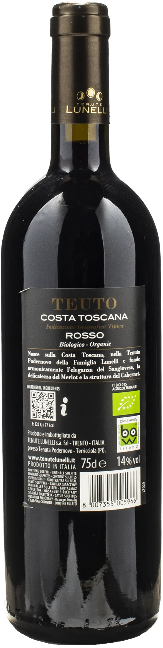 Tenute Lunelli Costa Toscana Teuto 2020