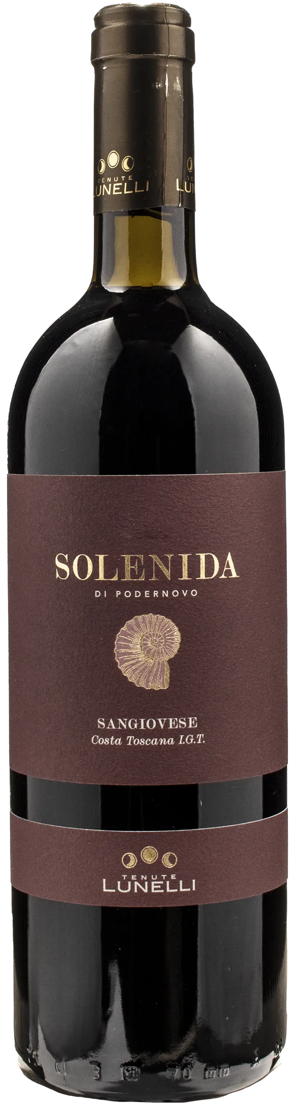 Tenute Lunelli Solenida di Podernovo Costa Toscana Sangiovese 2017