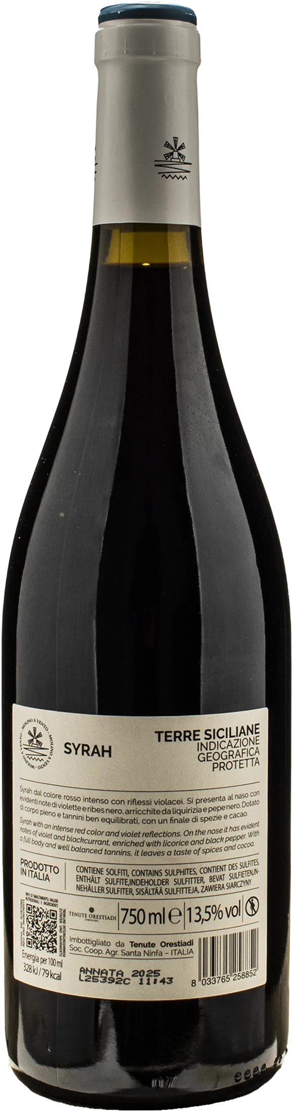 Tenute Orestiadi Molino a Vento Syrah 2025