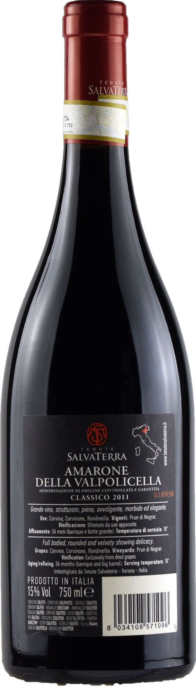 Tenute Salvaterra Amarone della Valpolicella Classico 2011