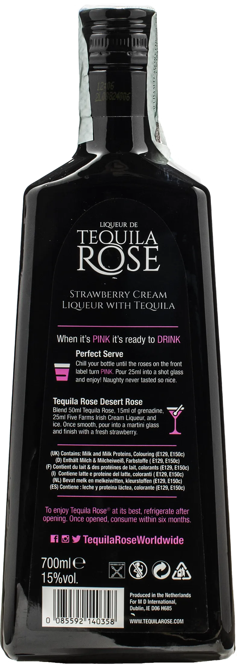 Tequila Rose Strawberry Cream 0.7L