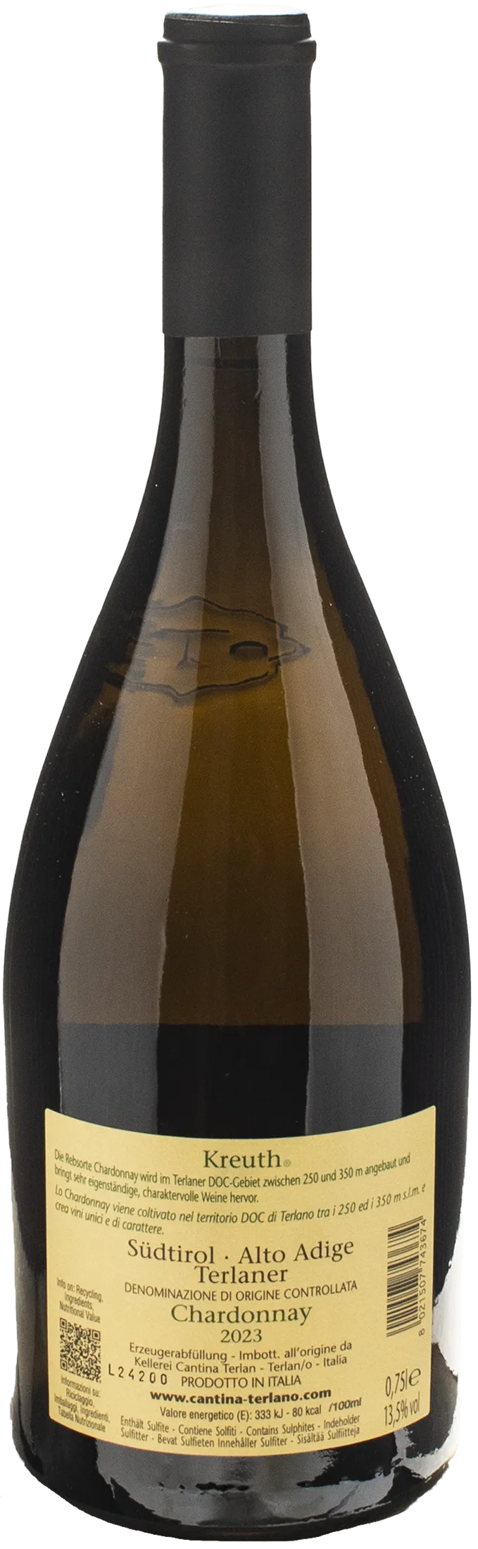 Terlano Chardonnay Kreuth 2023