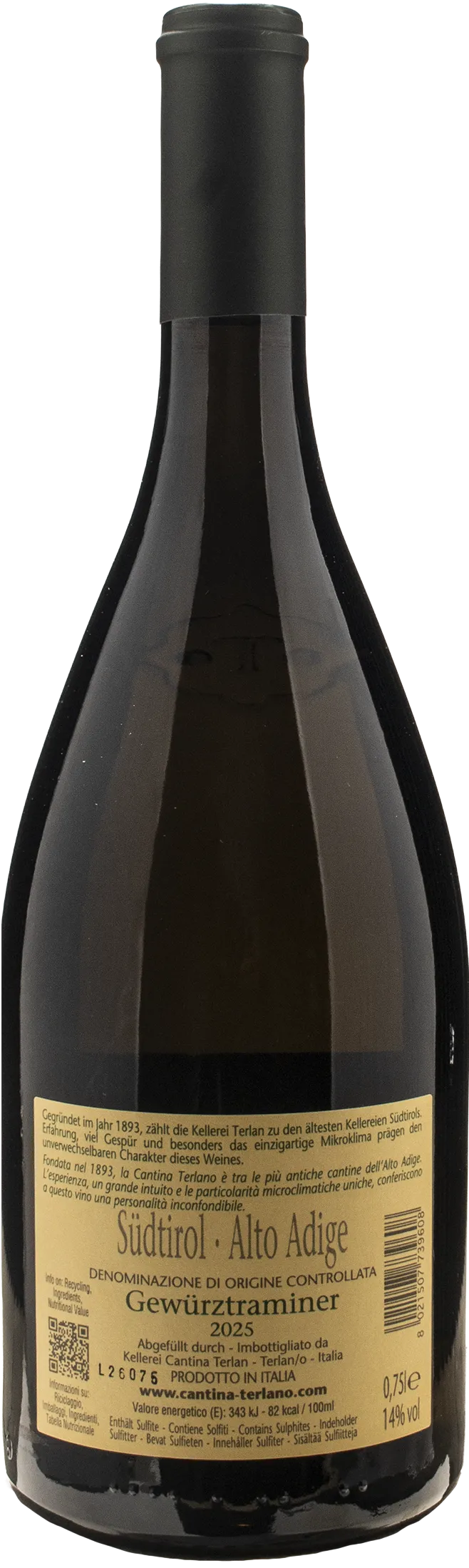 Terlano Gewurztraminer Tradition 2025