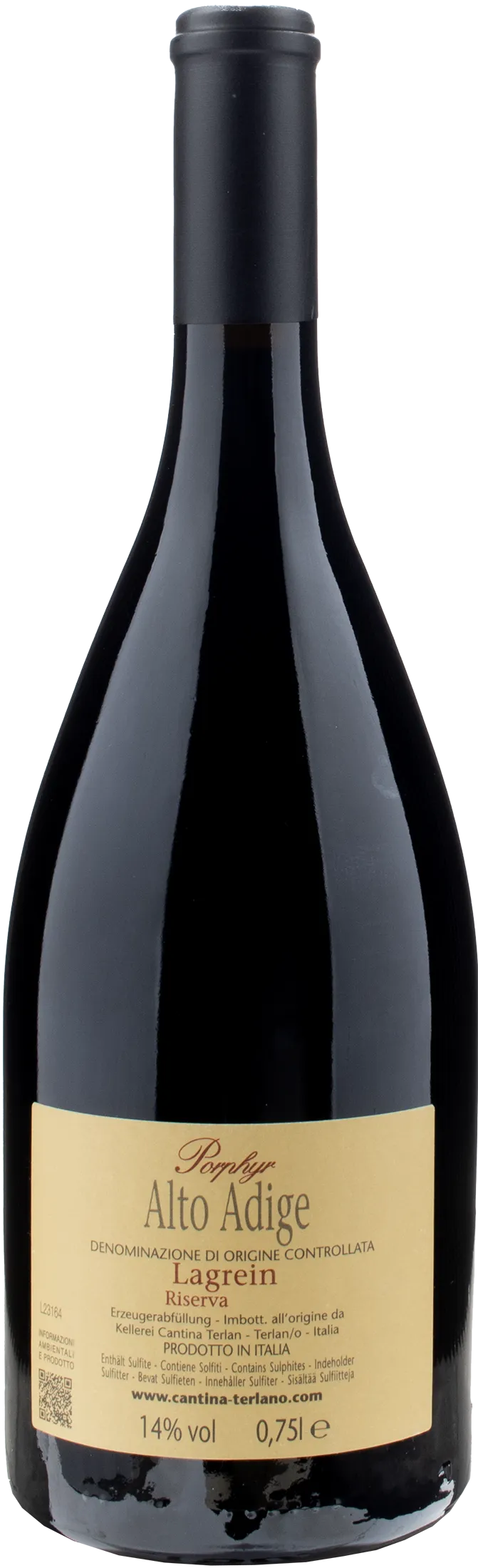 Terlano Lagrein Porphyr Riserva 2021