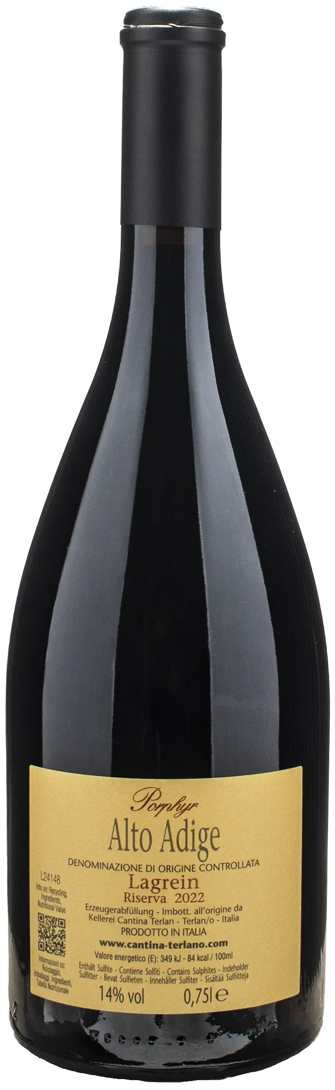Terlano Lagrein Porphyr Riserva 2022
