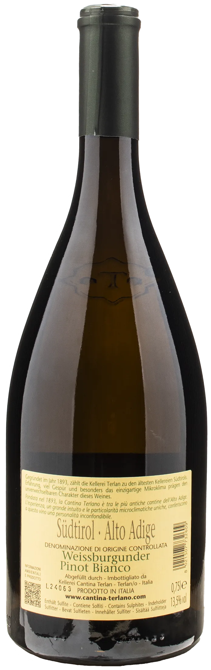 Terlano Pinot Bianco Tradition 2023