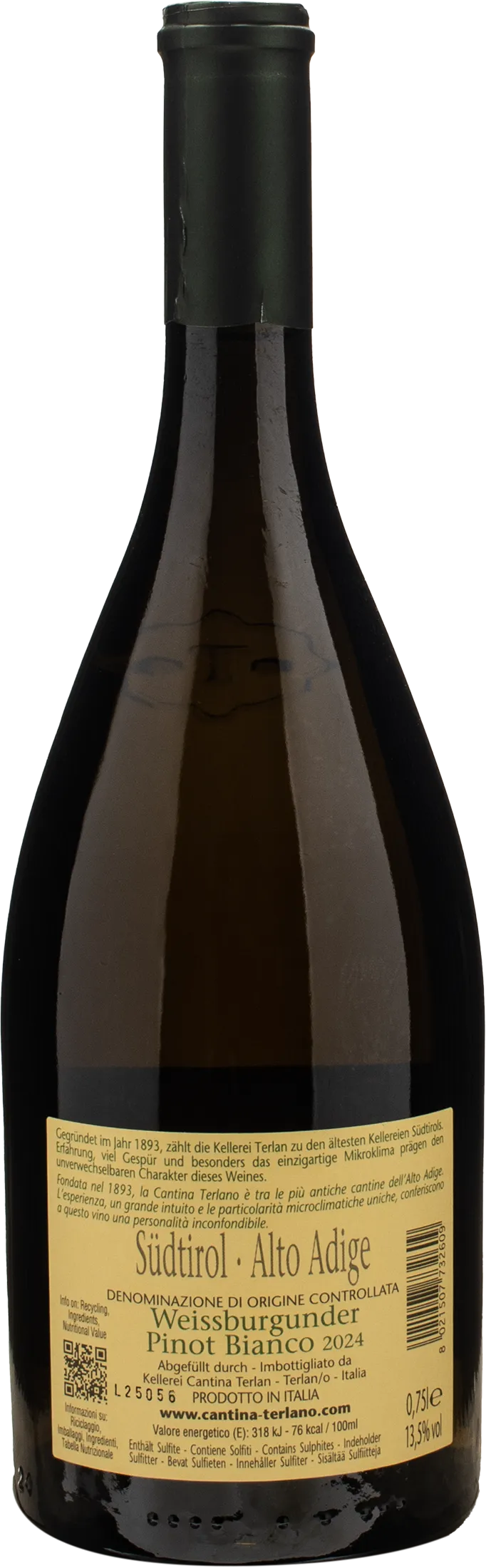 Terlano Pinot Bianco Tradition 2024