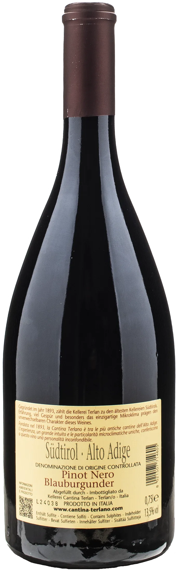 Terlano Pinot Nero Tradition 2023
