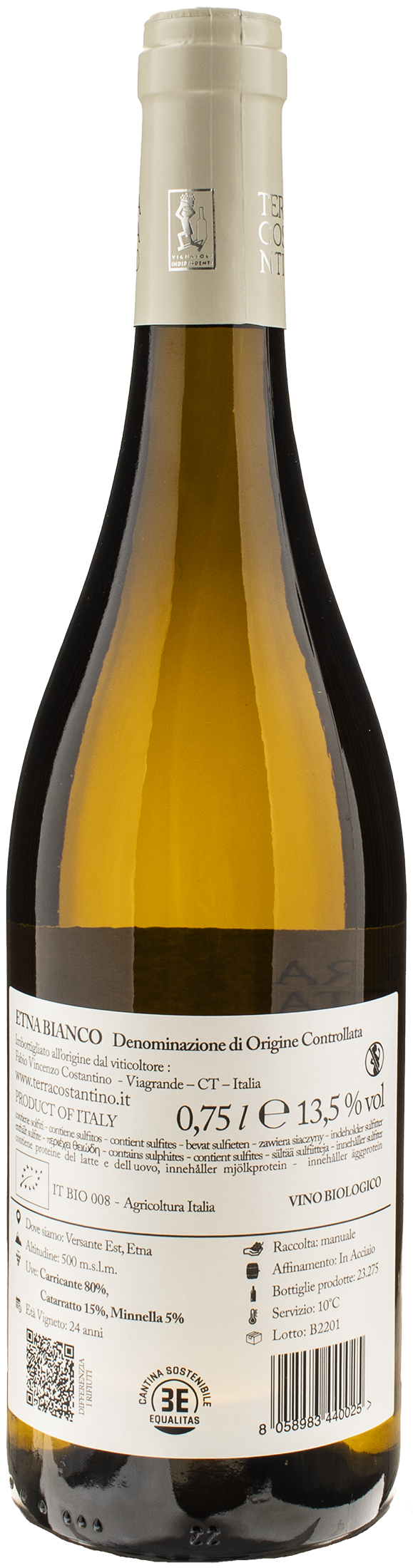 Terra Costantino Etna Bianco DeAetna 2022