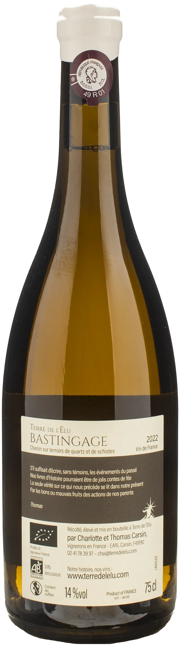 Terre de l'Elu Bastinage 2022