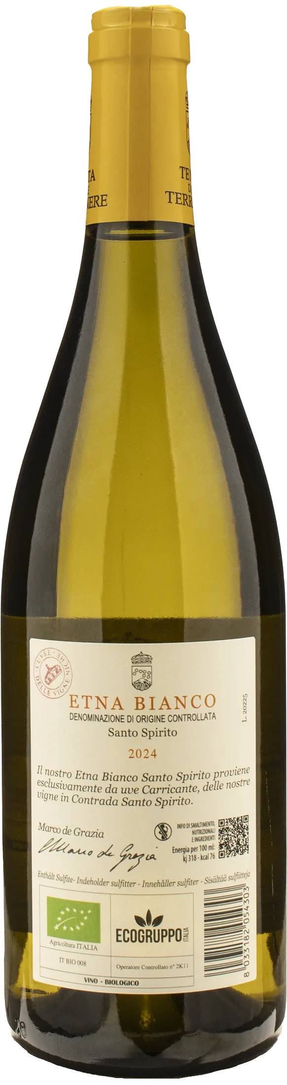 Terre Nere Etna Bianco Santo Spirito 2024