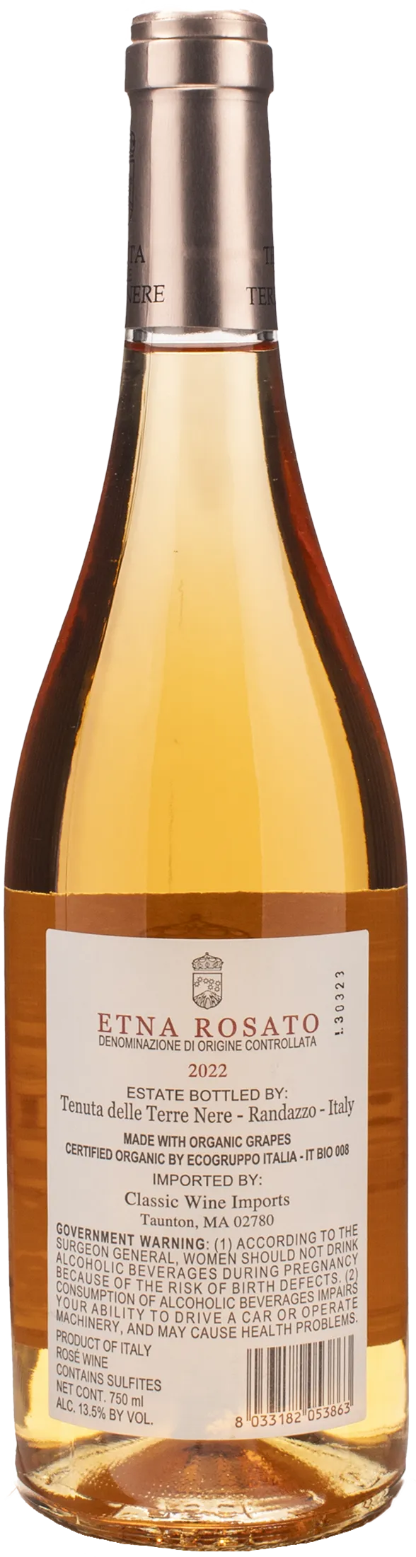 Terre Nere Etna Rosato 2022