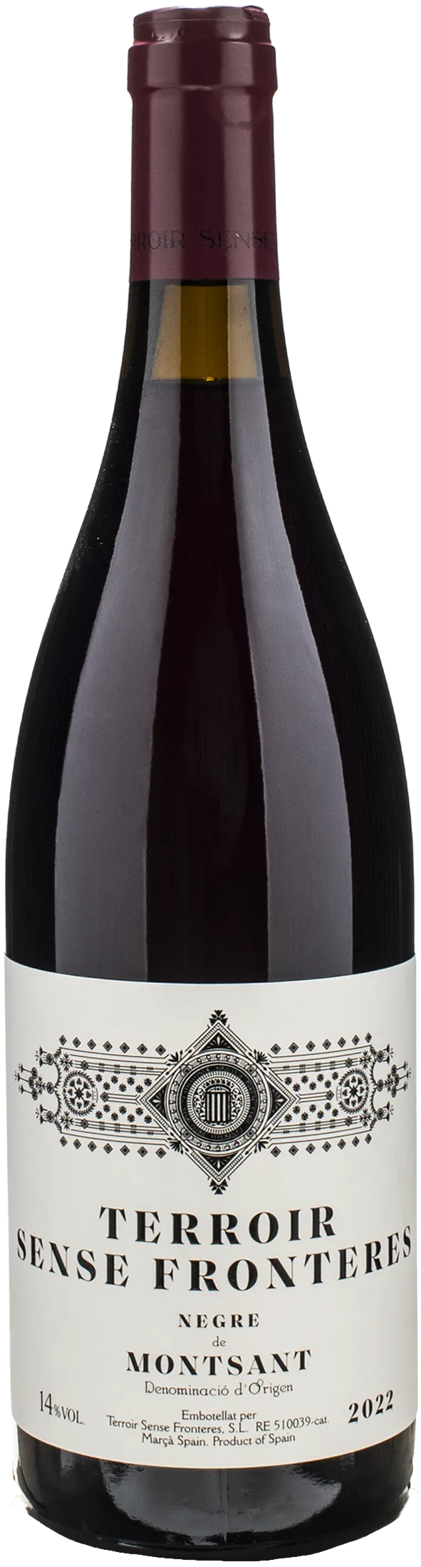 Terroir Al Limit Terroir Sense Fronteres Montsant Negre 2022