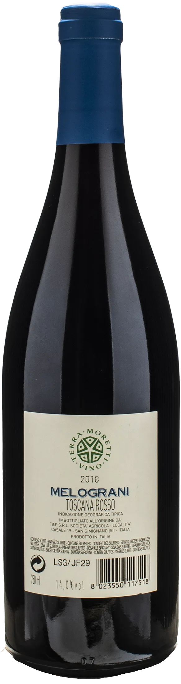 Teruzzi Toscana Rosso Melograni 2018