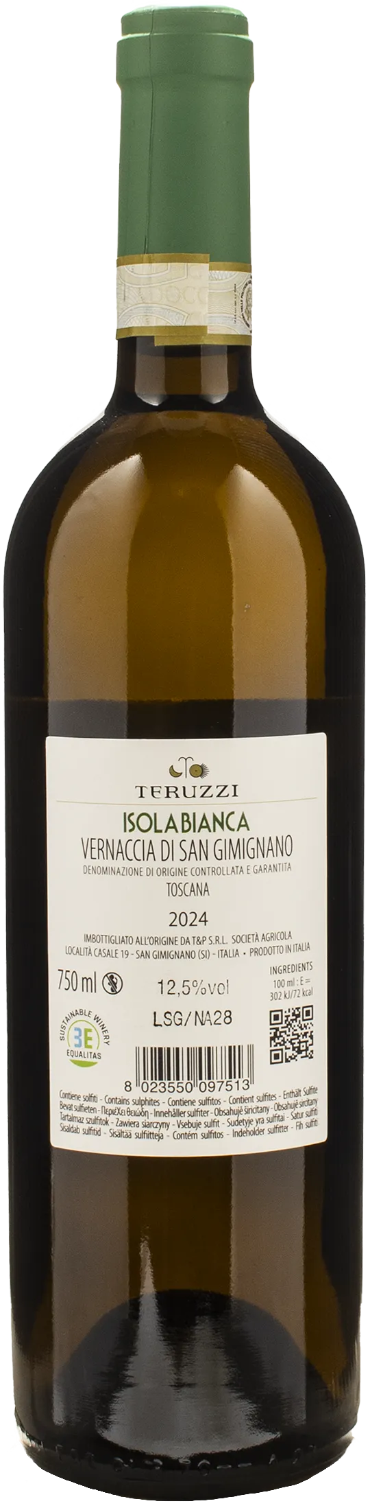 Teruzzi Vernaccia di San Gimignano Isola Bianca 2024