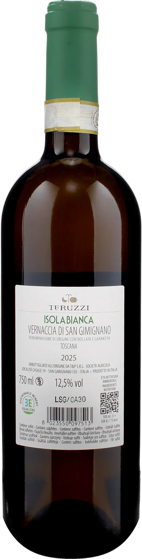 Teruzzi Vernaccia di San Gimignano Isola Bianca 2025