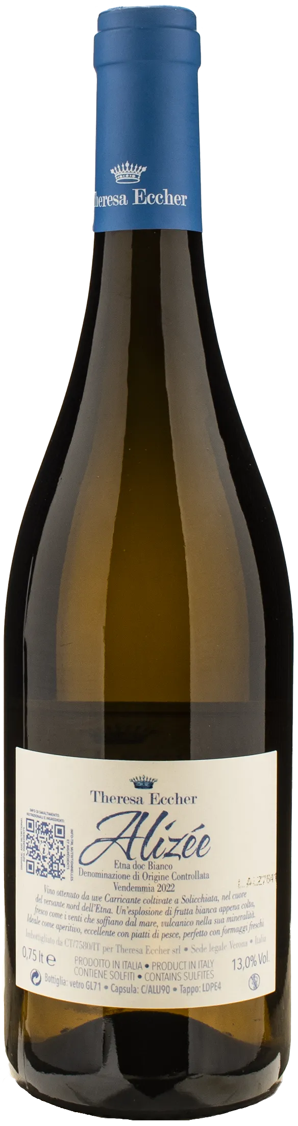 Theresa Eccher Etna Bianco Alizee 2022