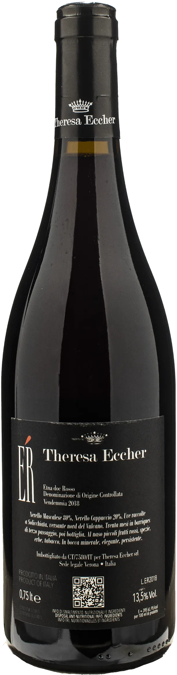 Theresa Eccher Etna Rosso ER 2018