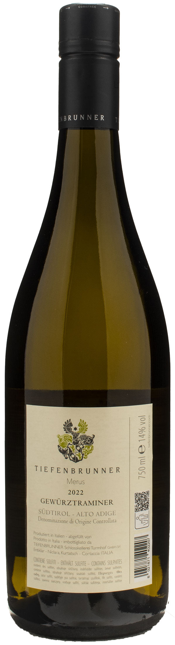 Tiefenbrunner Gewurztraminer Merus 2022