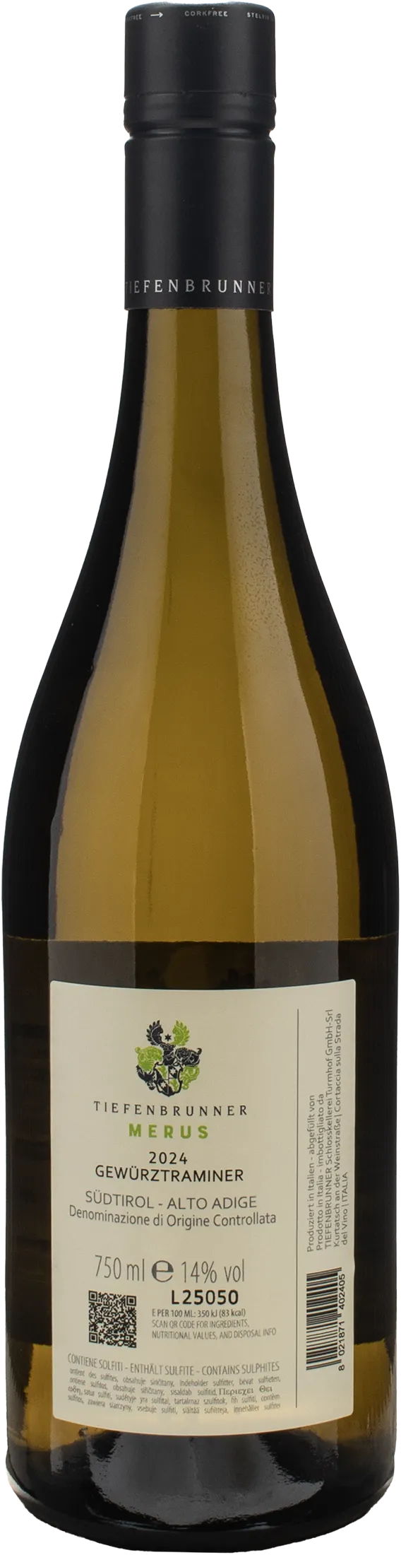 Tiefenbrunner Merus Gewurztraminer 2024