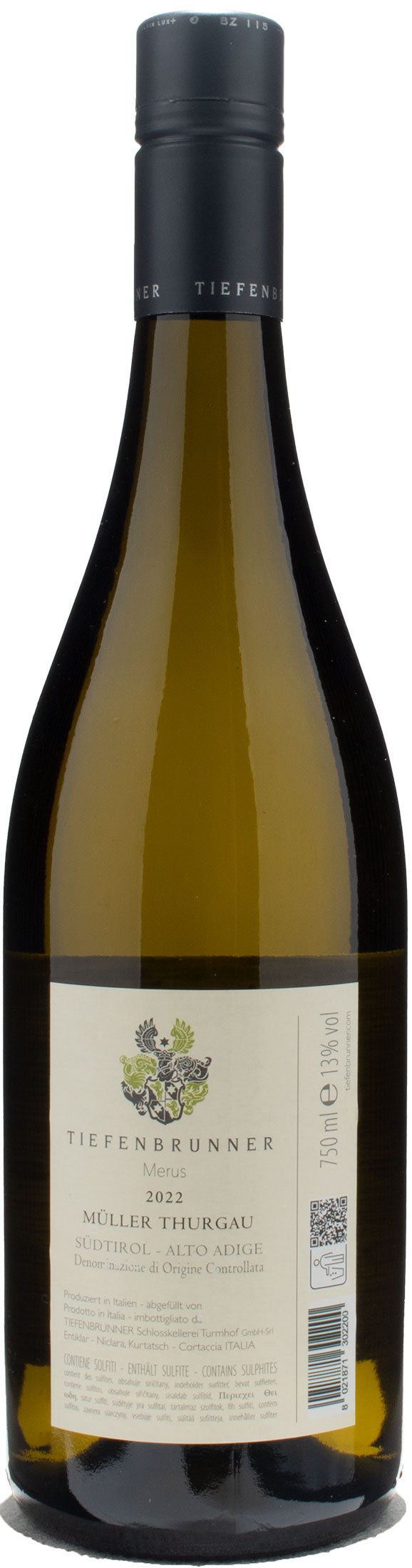 Tiefenbrunner Merus Muller Thurgau 2022