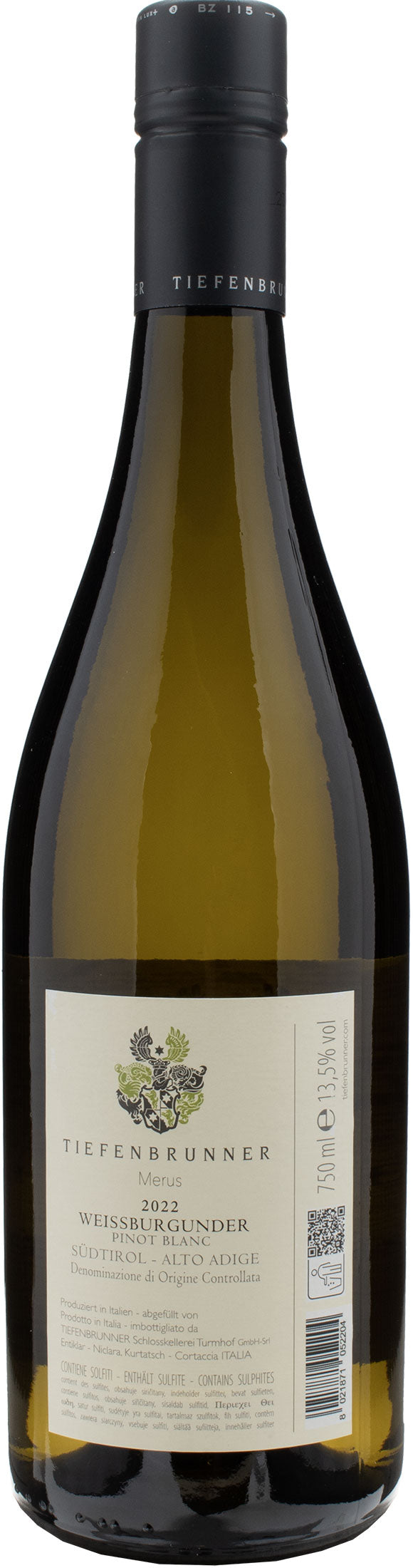 Tiefenbrunner Merus Pinot Bianco 2022