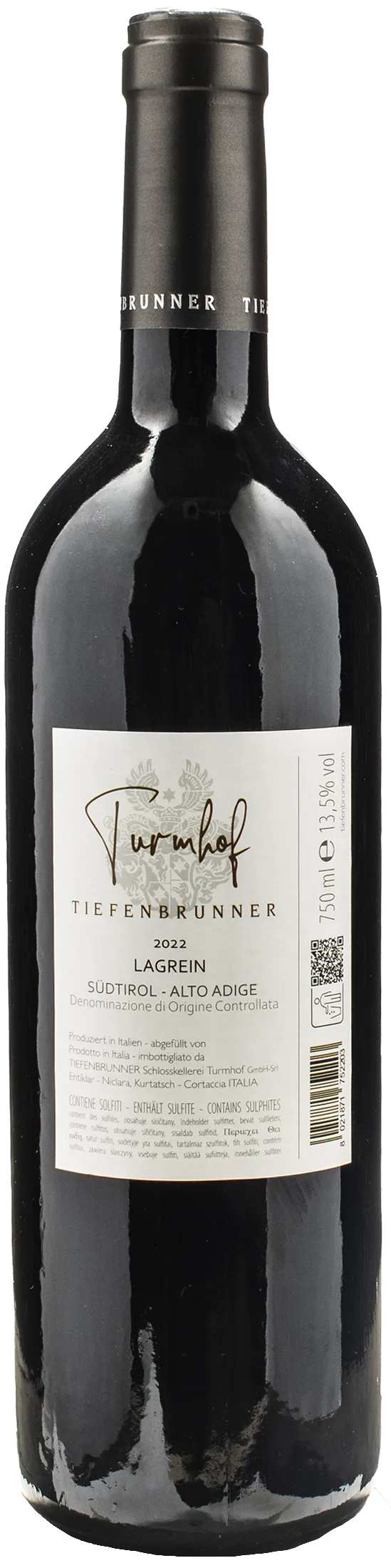 Tiefenbrunner Turmhof Lagrein 2022