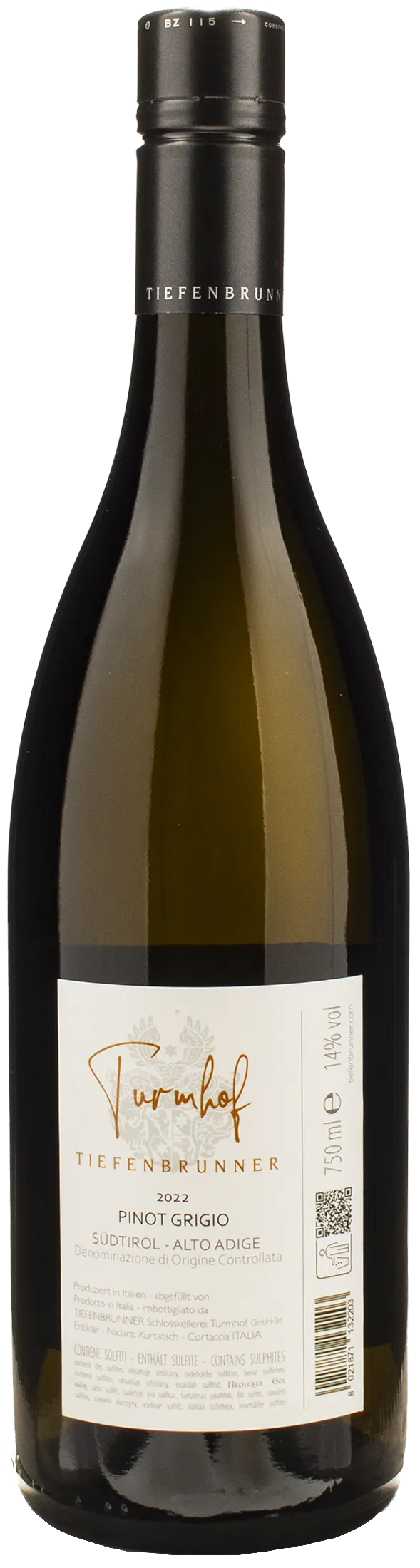 Tiefenbrunner Turmhof Pinot Grigio 2022