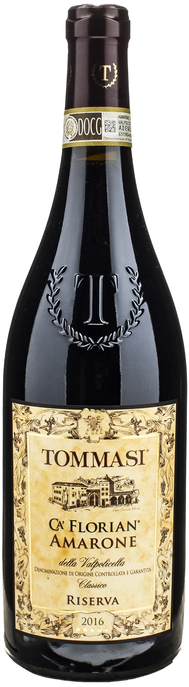 Tommasi Amarone Valpolicella Cl Ca' Florian Ris 2016 | XtraWine