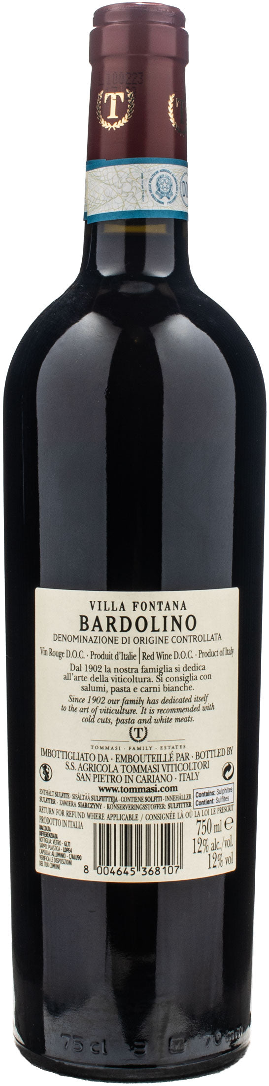 Tommasi Villa Fontana Bardolino 2022