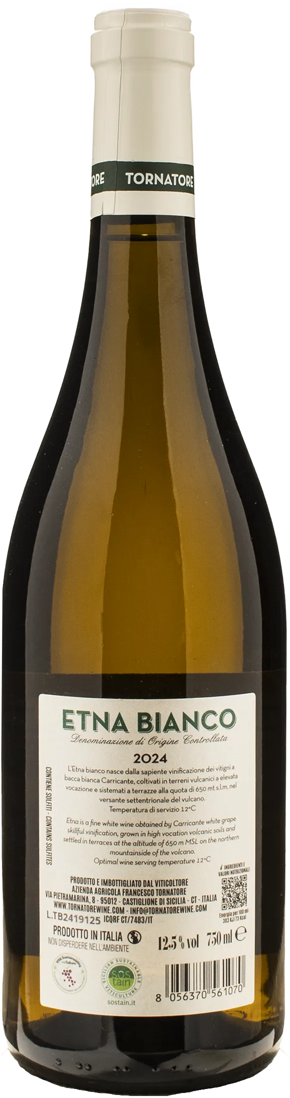 Tornatore Etna Bianco 2024