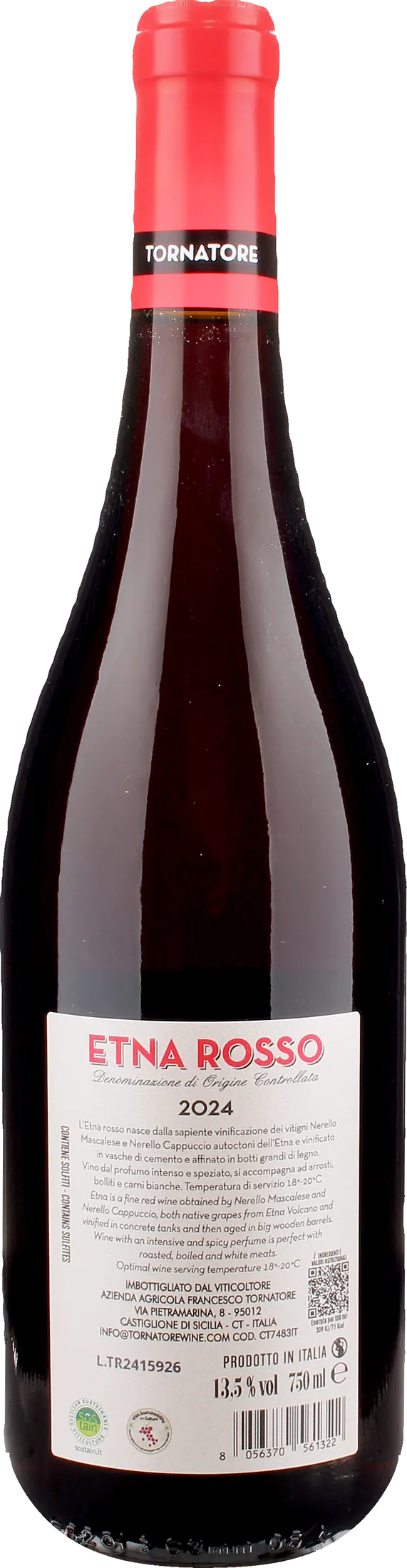 Tornatore Etna Rosso 2024