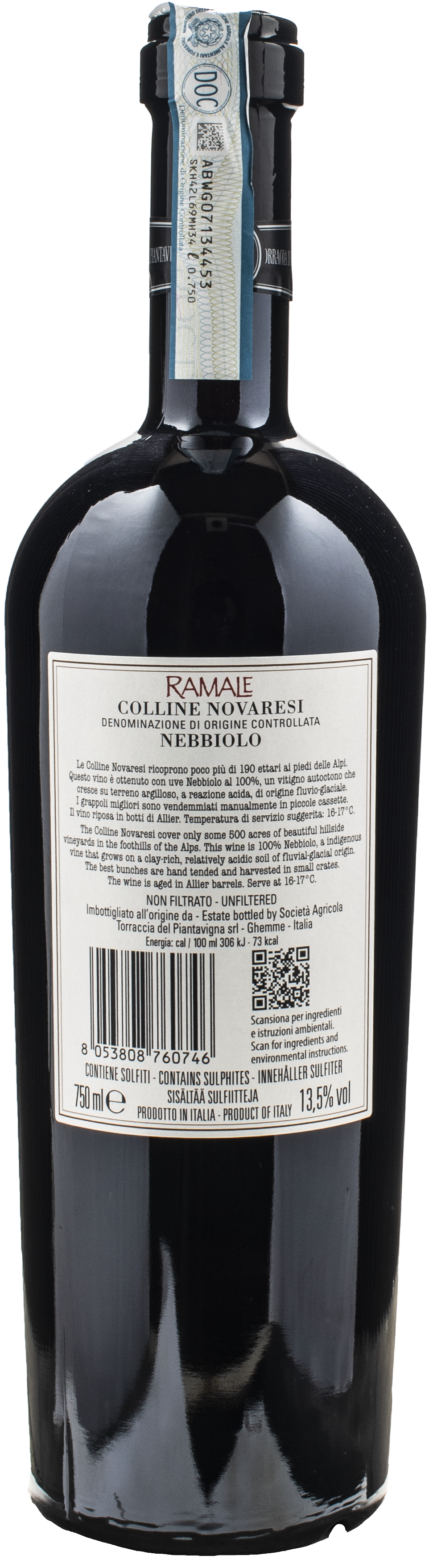 Torraccia del Piantavigna Nebbiolo Ramale 2018