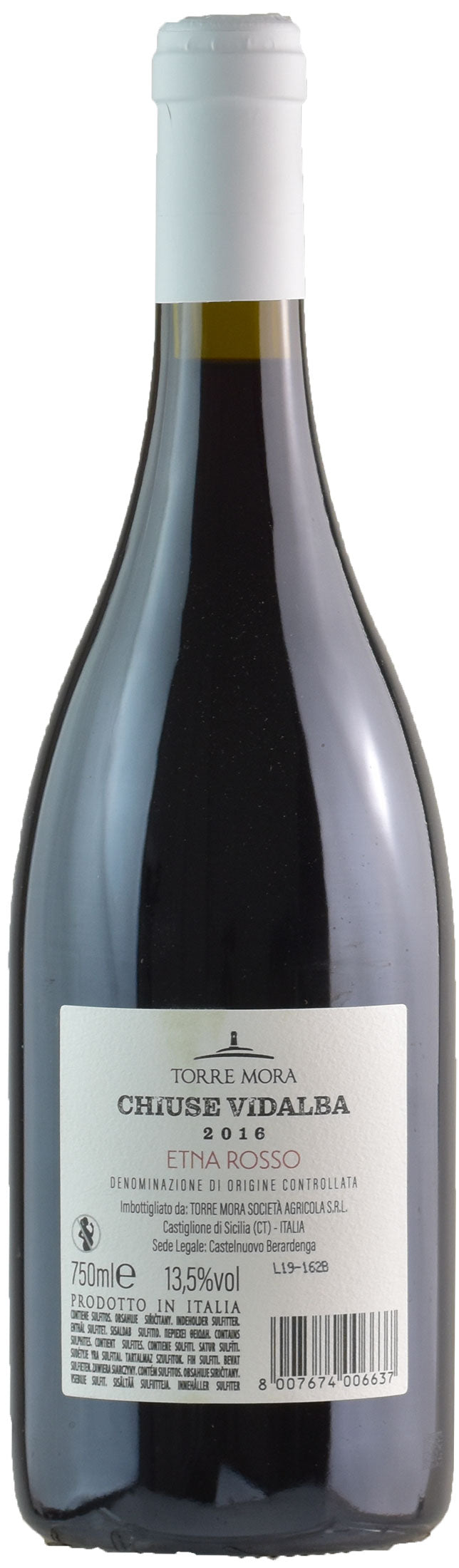 Torre Mora Etna Rosso Chiuse Vidalba 2016