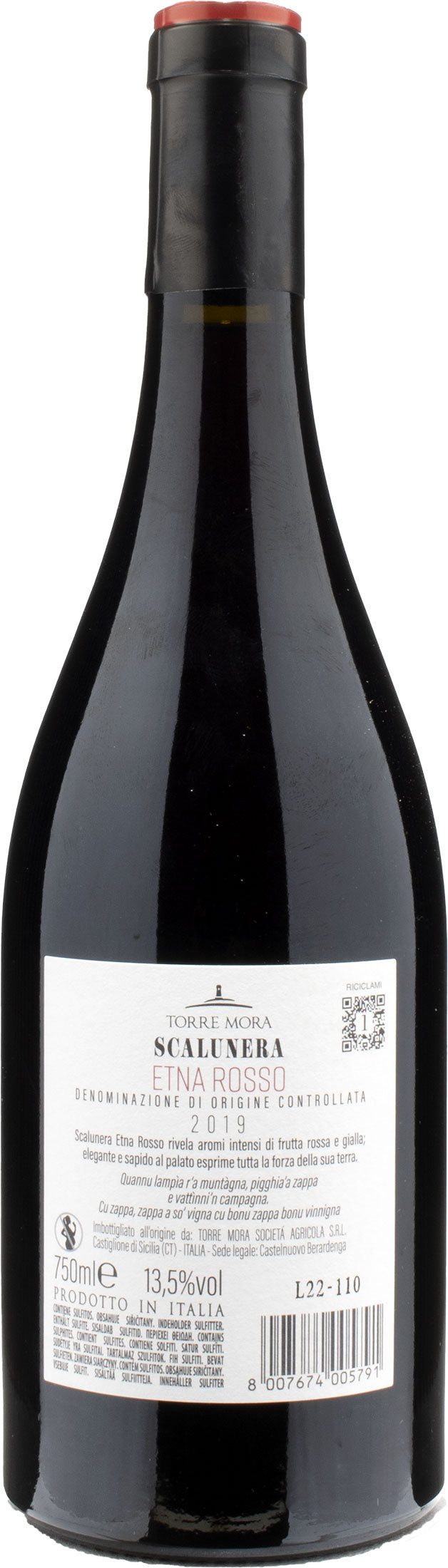 Torre Mora Etna Rosso Scalunera 2019