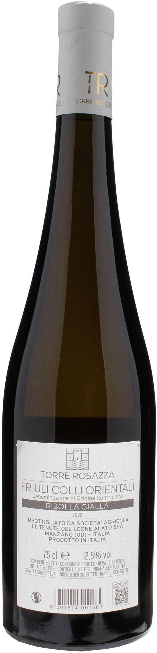 Torre Rosazza Ribolla Gialla 2022