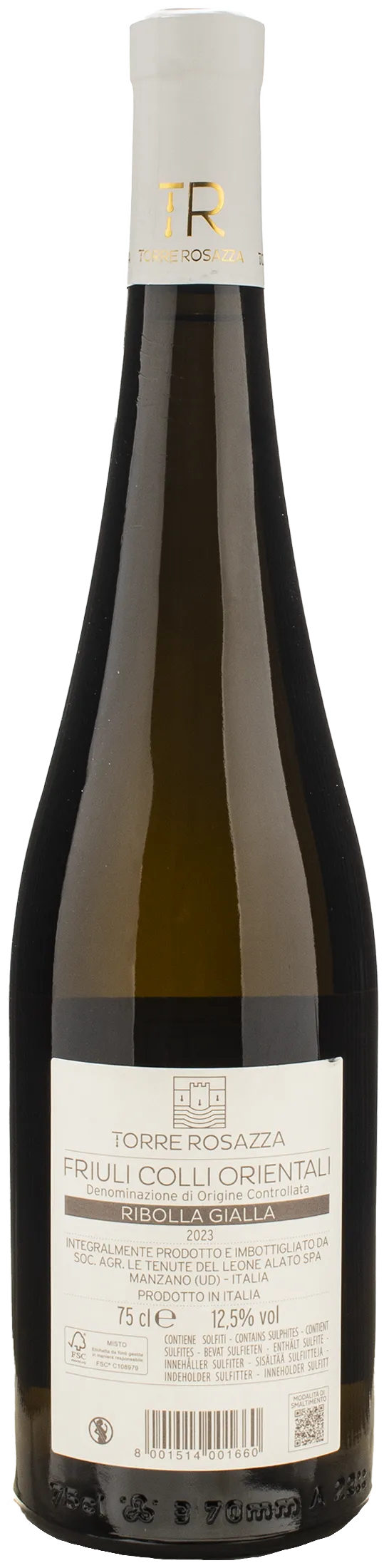 Torre Rosazza Ribolla Gialla 2023