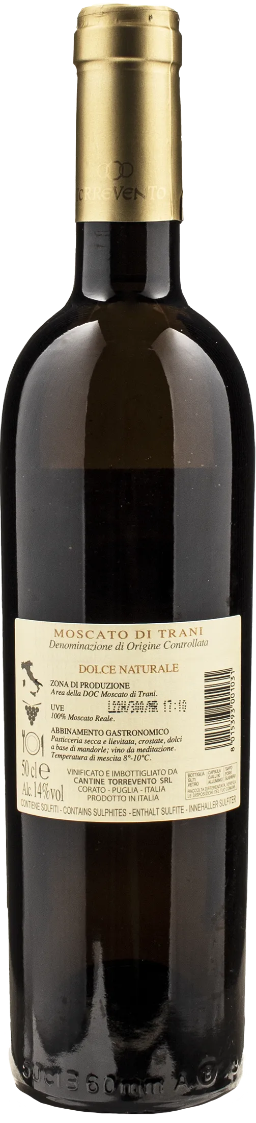 Torrevento Moscato di Trani Dulcis in Fundo 0.5L 2022